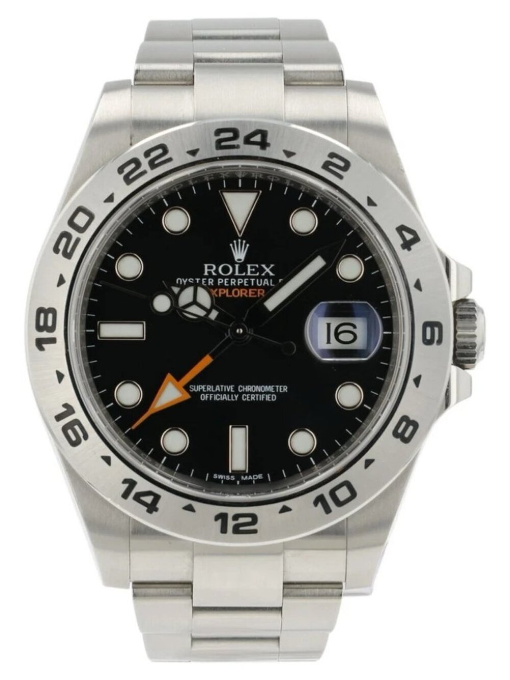 Rolex Explorer II Black Dial Stainless Steel 42mm Automatic Men’s Watch 216570